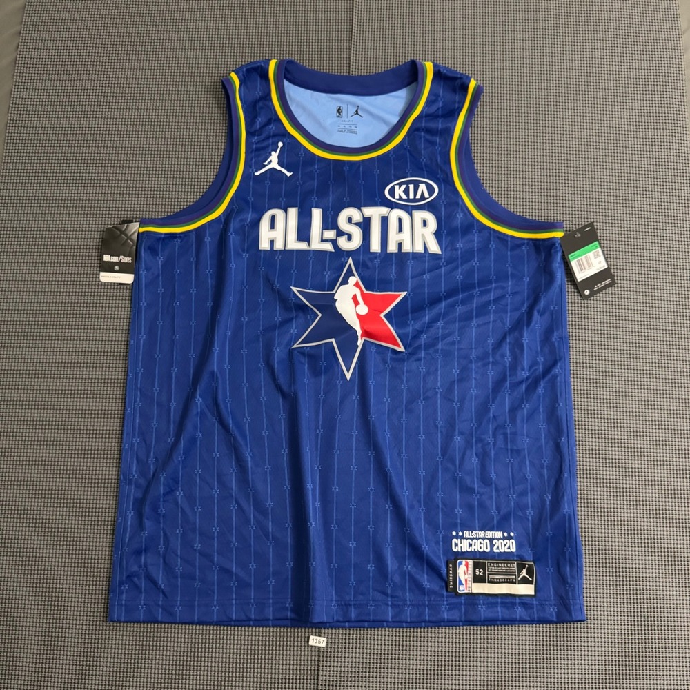 Jordan Nikola Jokic 15 2020 NBA All-Star Chicago Blue Swingman XL NWT